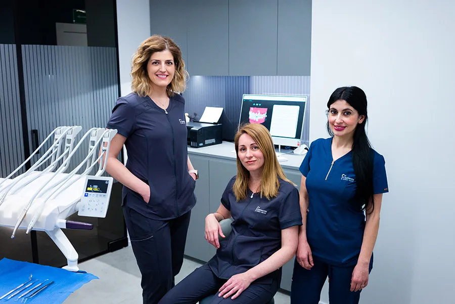 Equipo de dentistas en Murcia